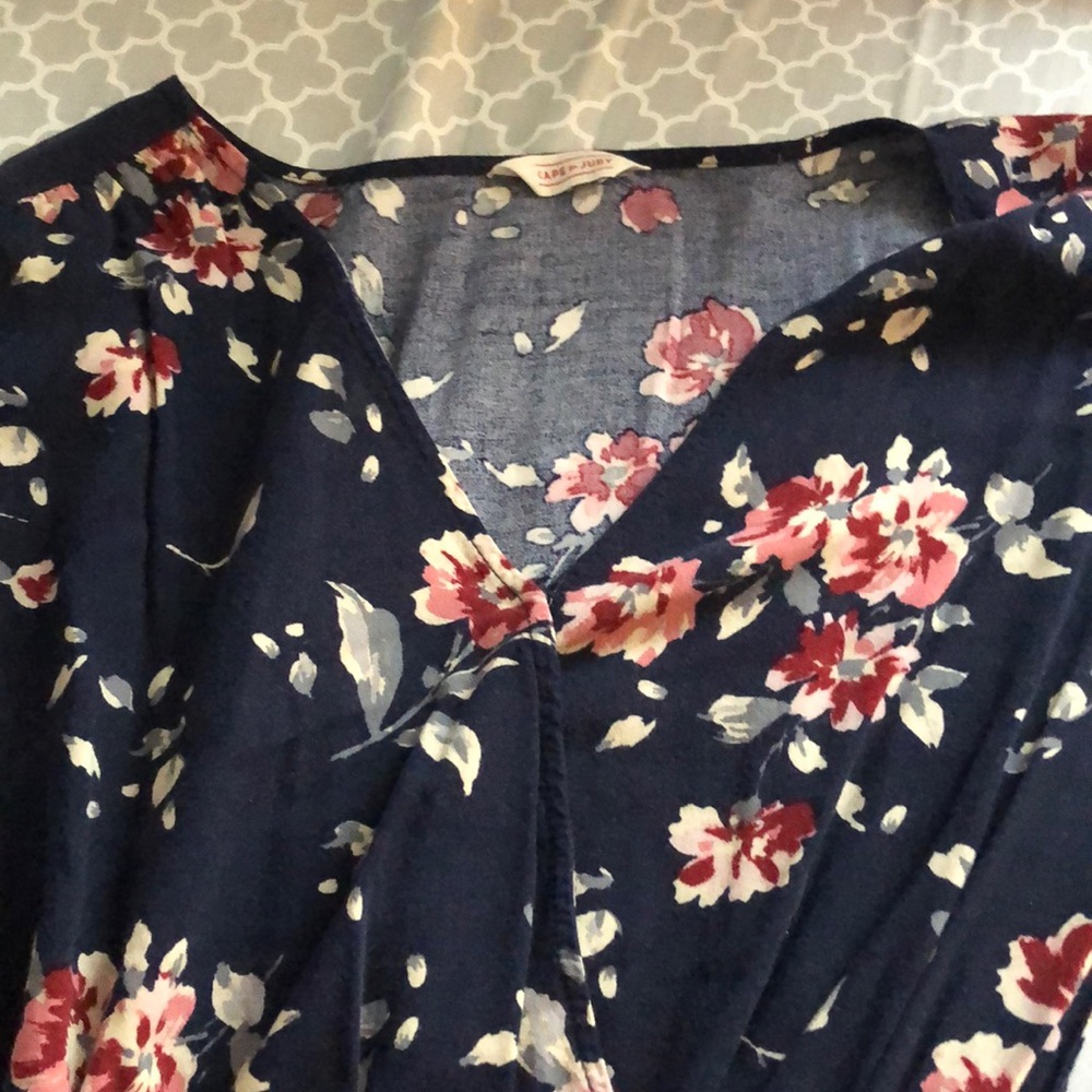 long sleeve v-neck romper